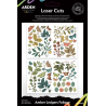 ARDEN Creative Studio Amber Ledgers Foliage Laser Cuts (85pcs) by Katie Pertiet