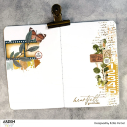 ARDEN Creative Studio Amber Ledgers Foliage Laser Cuts (85pcs) by Katie Pertiet