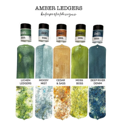 Lindy's Stamp Gang Amber Ledgers Magical Shaker 2.0 SET by Katie Pertiet