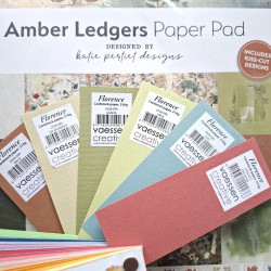 ARDEN Creative Studio Amber Ledgers SOLIDS Paper Pad 30x30cm by Katie Pertiet