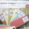 ARDEN Creative Studio Amber Ledgers SOLIDS Paper Pad 30x30cm by Katie Pertiet