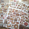 Ciao Bella Chocolate Wanderlust Fussy Cut Pad 15x15cm