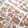 Ciao Bella Chocolate Wanderlust Fussy Cut Pad 15x15cm