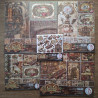 Ciao Bella Chocolate Wanderlust Patterns Pad 30x30cm