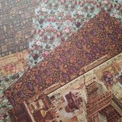 Ciao Bella Chocolate Wanderlust Patterns Pad 30x30cm