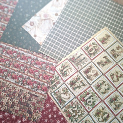 Ciao Bella MERRY & BRIGHT Patterns Pad 30x30cm