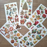 Ciao Bella MERRY & BRIGHT Transparent Adhesive Sheets 5pz