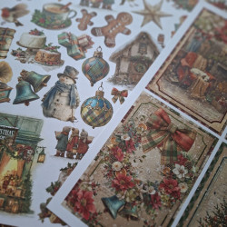 Ciao Bella MERRY & BRIGHT Paper Pad 30x30cm