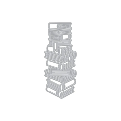 HERO ARTS Stacked Books Fancy Dies