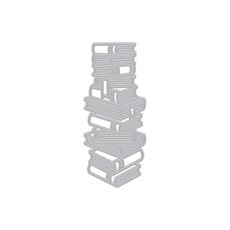 HERO ARTS Stacked Books Fancy Dies