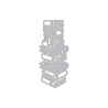 HERO ARTS Stacked Books Fancy Dies