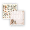 Craft&You Natural Christmas Paper Set 6FOGLI 30x30cm