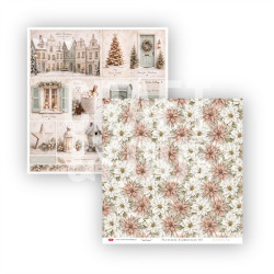 Craft&You Natural Christmas Paper Set 6FOGLI 30x30cm