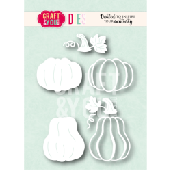 Craft&You Two Pumpkins Dies