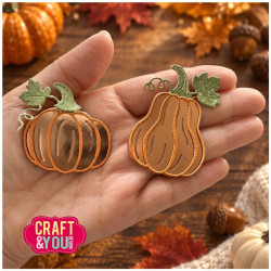 Craft&You Two Pumpkins Dies