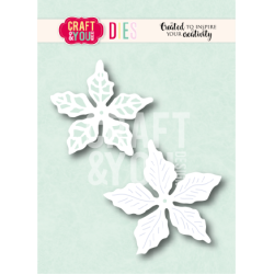 Craft&You Poinsettia 1 by Magda Dies