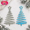Craft&You Christmas Tree Zig Zag Dies