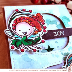SET TIMBRI 2546-CLEM-D + Fustelle Cut-Mi 88475-CML-C Peace, Joy & Hope