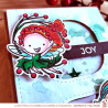 SET TIMBRI 2546-CLEM-D + Fustelle Cut-Mi 88475-CML-C Peace, Joy & Hope