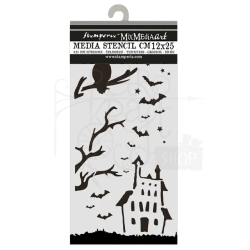 Stamperia Thick Stencil Halloween SCENARIO