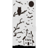 Stamperia Thick Stencil Halloween SCENARIO