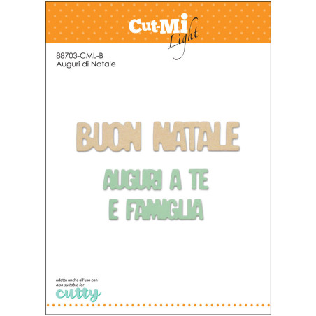 Fustelle Cut-Mi 88703-CML-B Auguri di Natale