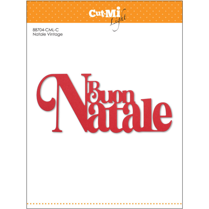 Fustelle Cut-Mi 88704-CML-C Buon Natale Vintage