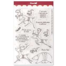 Impronte d'Autore Timbro Clear-Mi 2757-CLEM-E Xmas Carousel