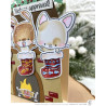 SET Fustelle Cut-Mi 88686-CML-E e Timbro 2728-CLEM-E Festive Pets