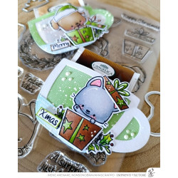 SET Fustelle Cut-Mi 88686-CML-E e Timbro 2728-CLEM-E Festive Pets