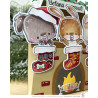 Impronte d'Autore Timbro Clear-Mi 2728-CLEM-E Festive Pets