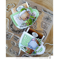 Impronte d'Autore Timbro Clear-Mi 2728-CLEM-E Festive Pets