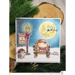 SET Impronte d'Autore Fustelle 88697-CML-E e Timbro 2752-CLEM-E Christmas Teddy