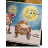 SET Impronte d'Autore Fustelle 88697-CML-E e Timbro 2752-CLEM-E Christmas Teddy