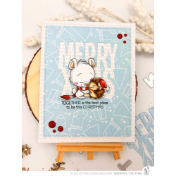 SET Impronte d'Autore Fustelle 88698-CML-B e Timbro 2754-CLEM-C Teddy & Friend