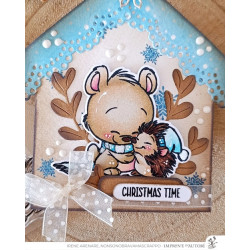 Impronte d'Autore Timbro Clear-Mi 2754-CLEM-C Teddy & Friend