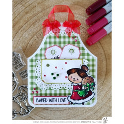 SET Impronte d'Autore 2739-88089 Set Clear+Fustelle - Mrs Claus