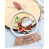 SET Impronte d'Autore 2740-88088 Set Clear+Fustelle - Served by Santa