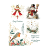 Spellbinders Simply Made Rub-Ons Joyful Season 2fogli