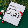 Spellbinders Snowflake Kisses Stamp & Die Set Snowflake Joy by Lisa Horton