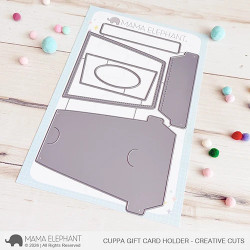 Mama Elephant Cuppa Gift Card Holder CREATIVE CUTS