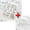 Mama Elephant Elephant Cheer SET Clear Stamp + CUTS