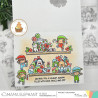 Mama Elephant DELIVER WINTER JOY SET Clear Stamp + CUTS