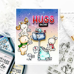 Mama Elephant YOU'VE GOT MAIL SET Clear Stamp + CUTS