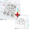 Mama Elephant YAY A PARTY SET Clear Stamp + CUTS