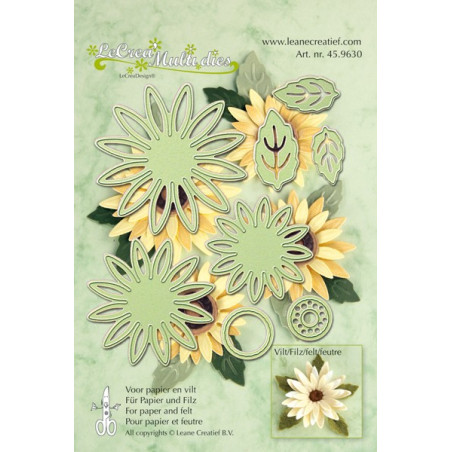 Leane Creatief Lea'bilities Multi die flower 006
