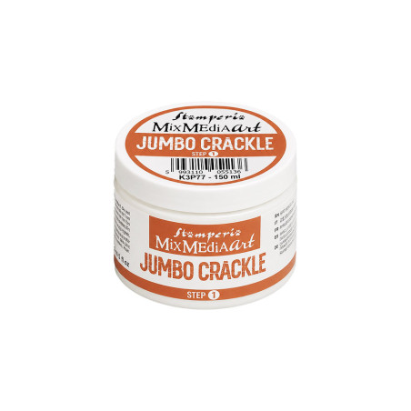 Stamperia Jumbo Crackle Transparent STEP 1 150ml