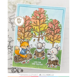Mama Elephant A CUP OF CHEER Clear Stamp