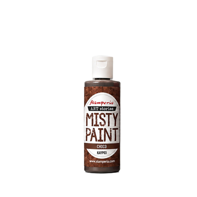 Stamperia Art Stories Misty Paint Choco 60ml