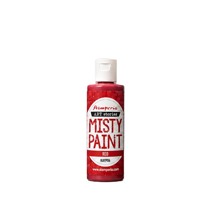 Stamperia Art Stories Misty Paint Red 60ml